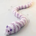 Interactive Squeaky Plush Mouse Cat Toy, Bite-Resistant Imitation Mouse Toy, Self-Entertainment Play Toy for Kitten Pet Supplies