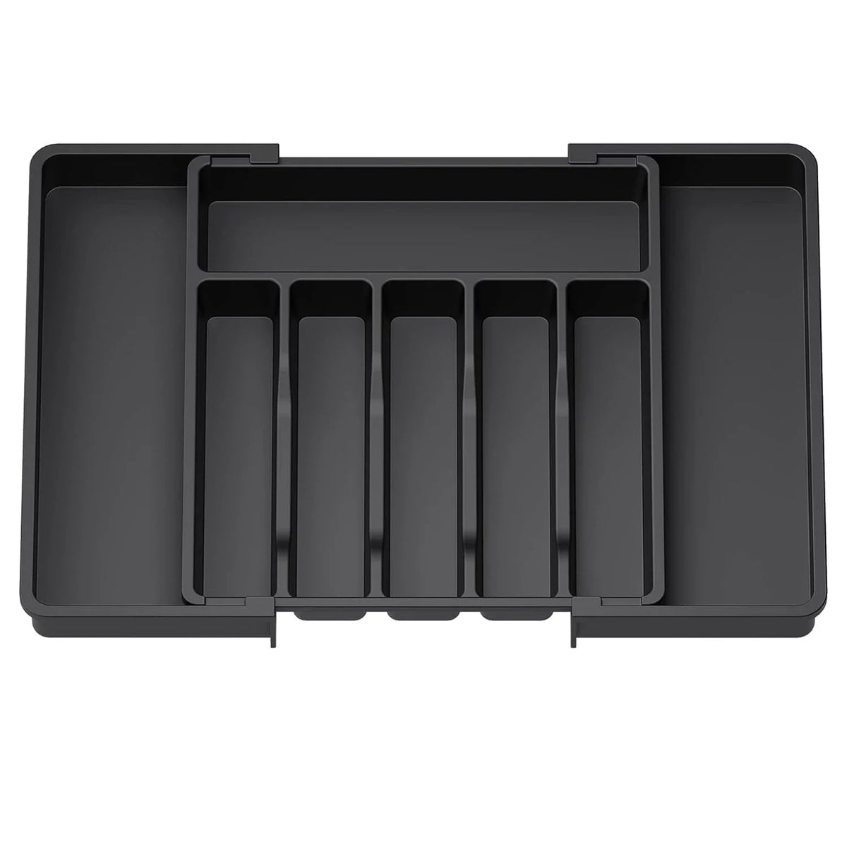 3 Color Upgradation Adjustable FlatwareTableware Organizer Plastic Multifunctional Drawer Organizer for Kitchen Counter Utensils