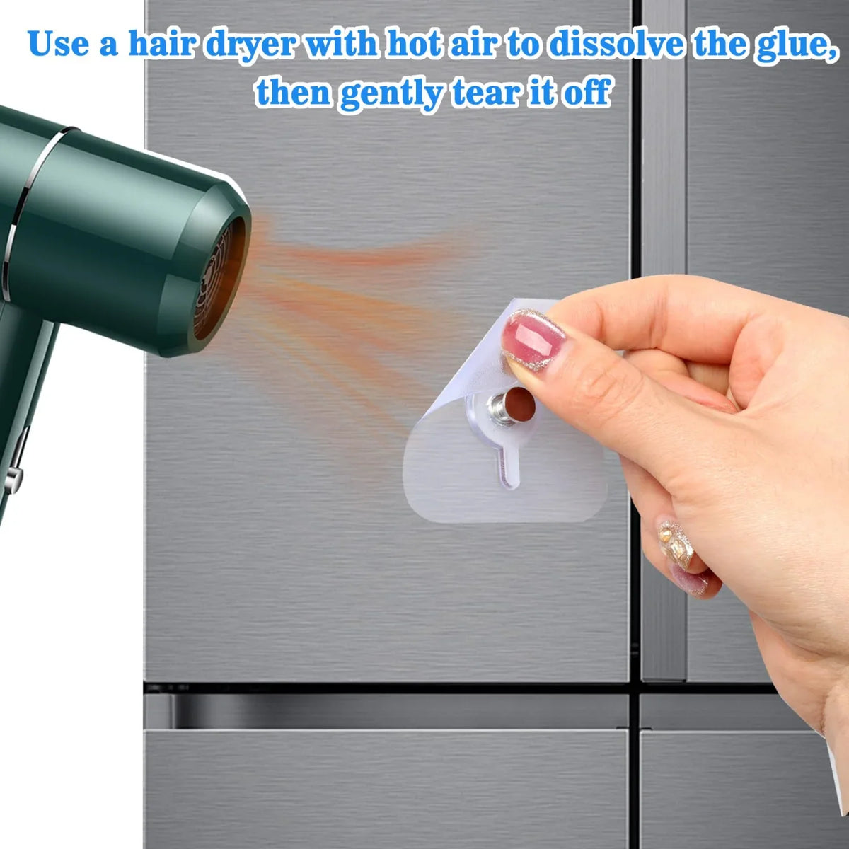 10-100PCS No Drilling Adhesive Wall Hooks Picture Frame Holder Poster Photo Clock Hooks Waterproof Bathroom Hanger Screw Hooks