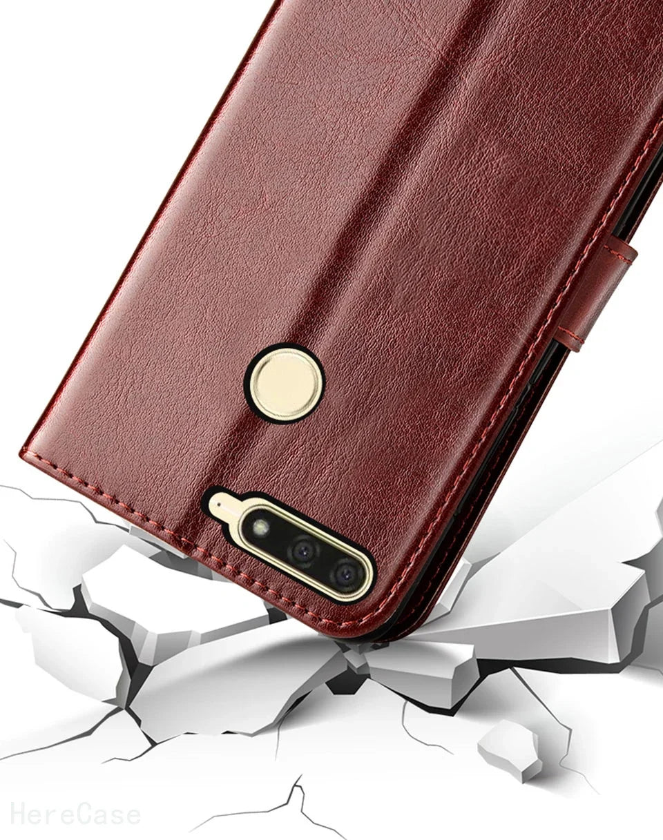 Magnetic Leather Wallet Case for iPhone 11 12 13 14 15 16 17 Pro Max Mini XR XS 8 7 6s 6 Plus SE 2020 5S Flip Card Holder Cover