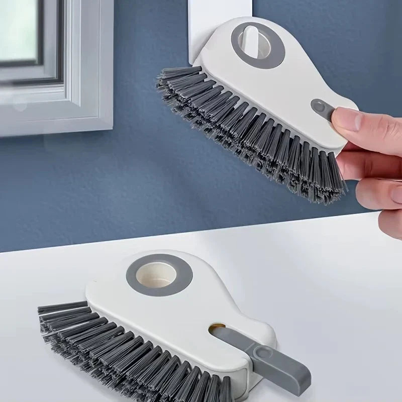 Cleaning Brush 2 in 1 Window Groove Cleaning Brush Detachable Window Track Cleaning Brush Efficient Door Groove Cleaning Tool