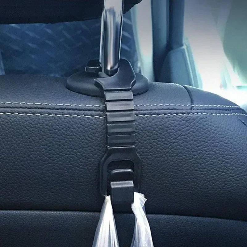 1/2/4Pcs Car Seat Back Hook Universal Car Seat Headrest Hook Organizer Holder Adjustable Storage Hanger Car Interior Accessories
