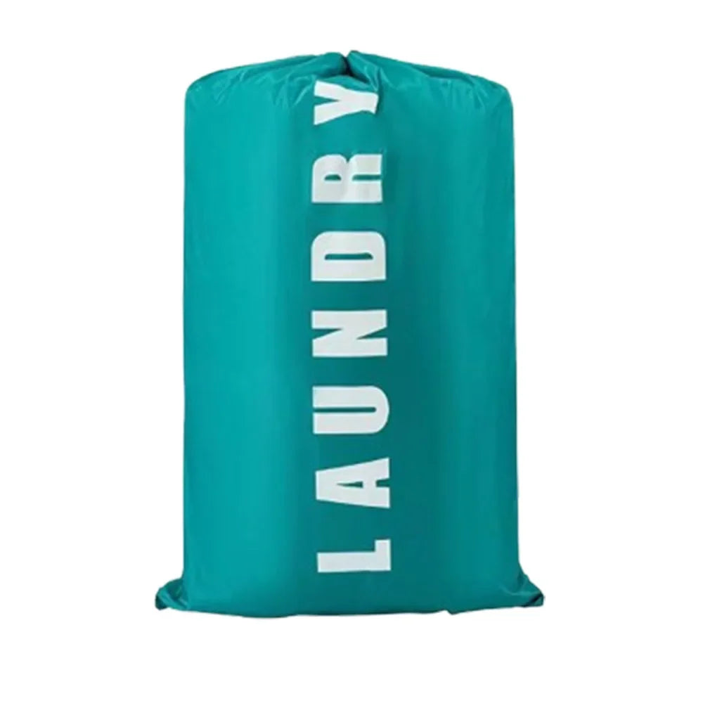 Grey High-capacity Laundry Bag Travel Storage Pouch Machine Washable Dirty Clothes Organizer Drawstring Bag Bathroom Accessories
