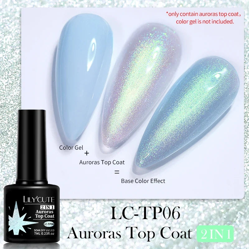 LILYCUTE Milky White Gold Sequins Quick Extension Rubber Base Gel Nail Polish Glitter Extend Construct Hard Gel Nail Art Varnish