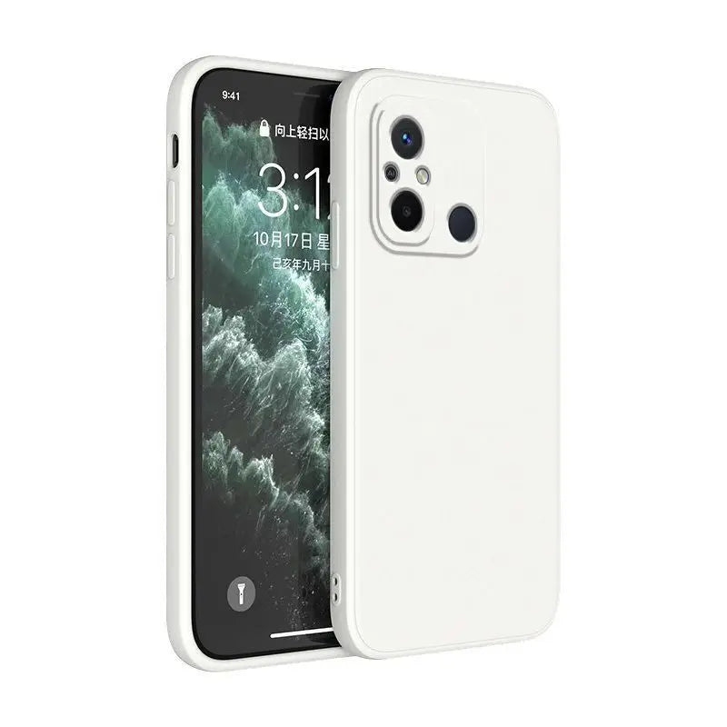 Suitable for Redmi 12C Mobile Phone Case New for Xiaomi Redmi 12C Anti-Fall for 22120RN86C Silicone Solid Color