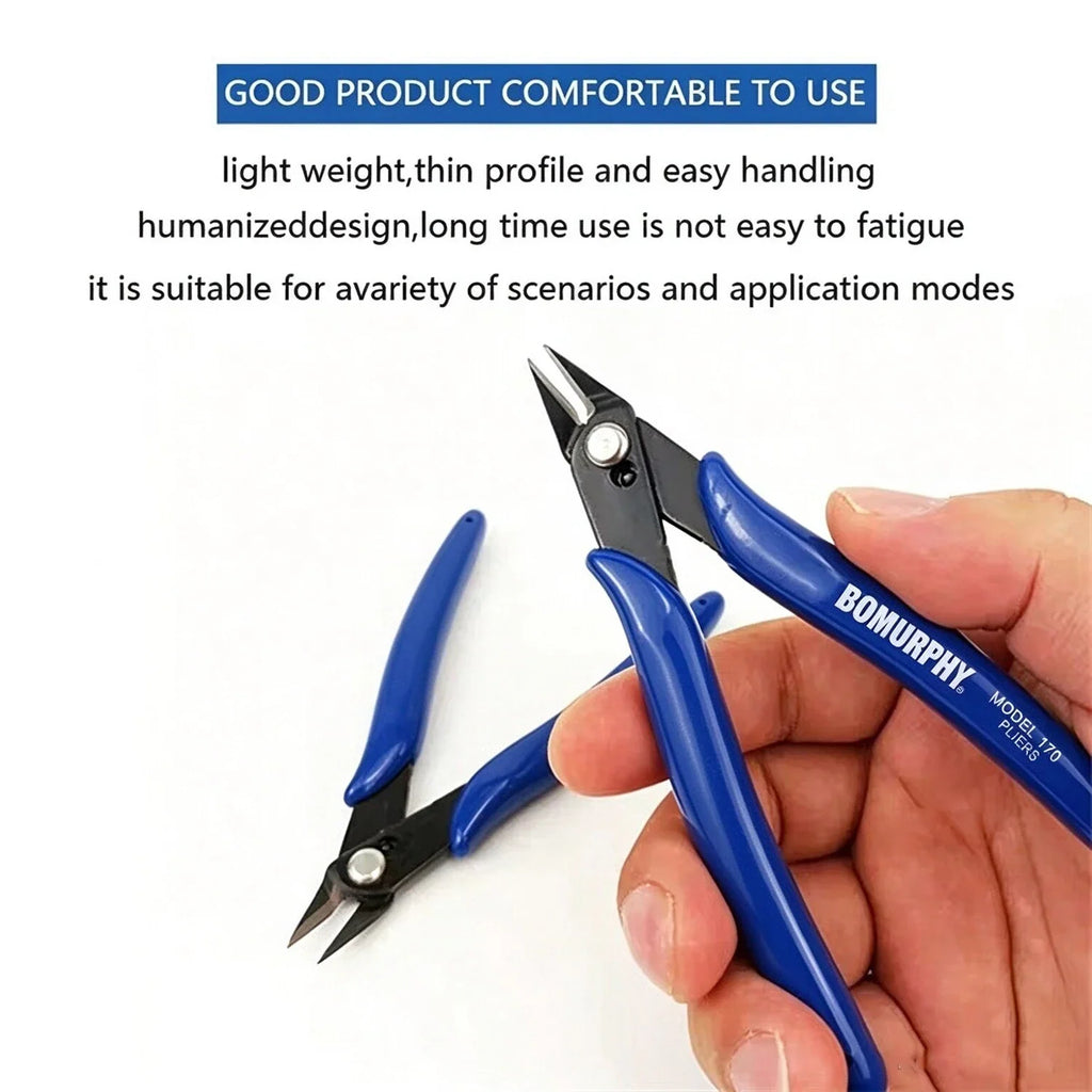 Hand Tools Universal Pliers Multi Functional Tools Electrical Wire Cable Cutters Cutting Side Snips Flush Electronic Pliers