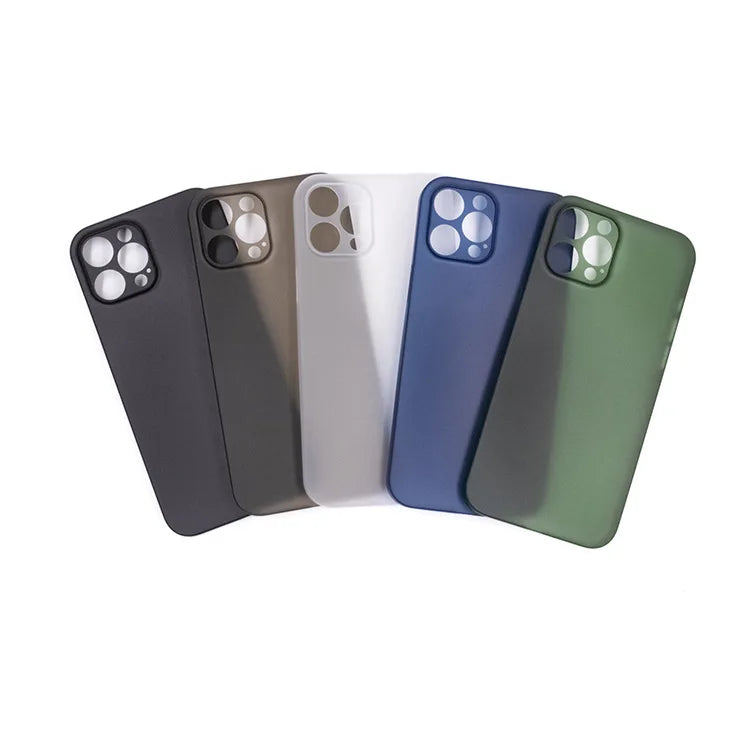 0.3MM Ultra Thin Matte PP Case For iphone 11 12 13 Mini X XR XS Pro Max Clear Cover For iphone 6 6s 7 8 Plus Hard PC Case