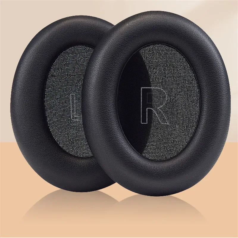 Soft Foam Leather Headphone Earpads Ear Pads Compatible For Life Q30 Q35 Wireless Headset Earmuffs Repairing Parts