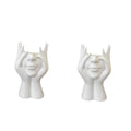 A1PCS Creative Human Body Art Styling Office Supplies Desktop Multifunctional Storage Pen Holder Makeup Brush Holder Decoration