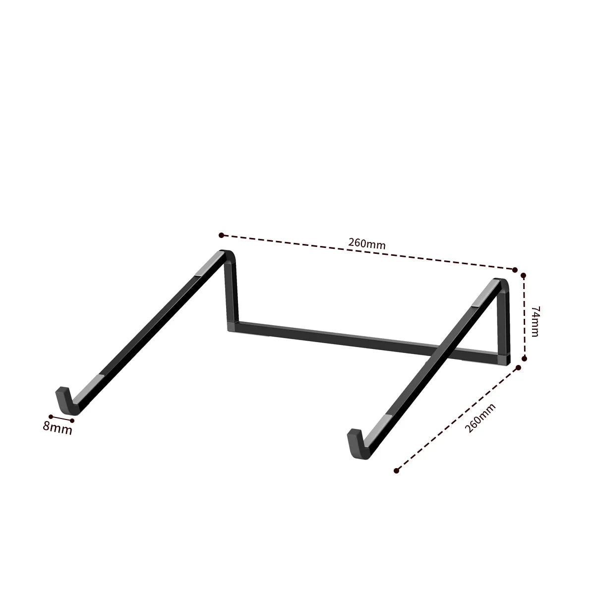 Adjustable Laptop Stand Aluminum Folding Computer Tablet Holder Notebook Tablelaptop Stand for Heat Dissipation