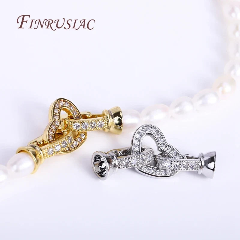 Fasteners For Bracelets Accessories 18K Real Gold Plated Connectors For Jewelry DIY Jewelry Making Supplies,Clasp For Jewelry