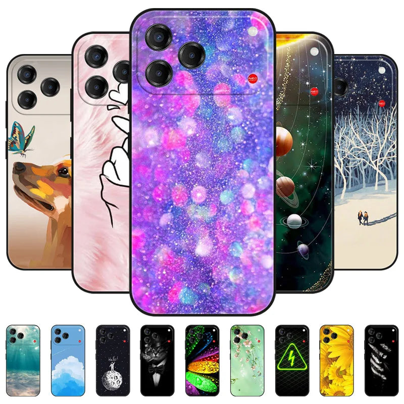 For ZTE Nubia V80 Pro Case Fashion Silicone Soft TPU Back Cover For ZTE Blade V 80 Pro V80Pro 4G Phone Case Shockproof Coque