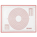 UNTIOR 1PCS Silicone Baking Mat Kneading Pad Dough Mat Pizza Cake Dough Maker Kitchen Cooking Grill Non-Stick Gadgets Bakeware