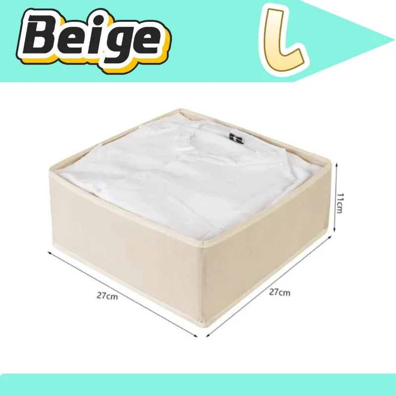 Closets Clothes Organizer Pants Jeans Storage Box Cabinet Drawer Organizer Underwear Socks T-Shirt Wardrobe Storage Organizers