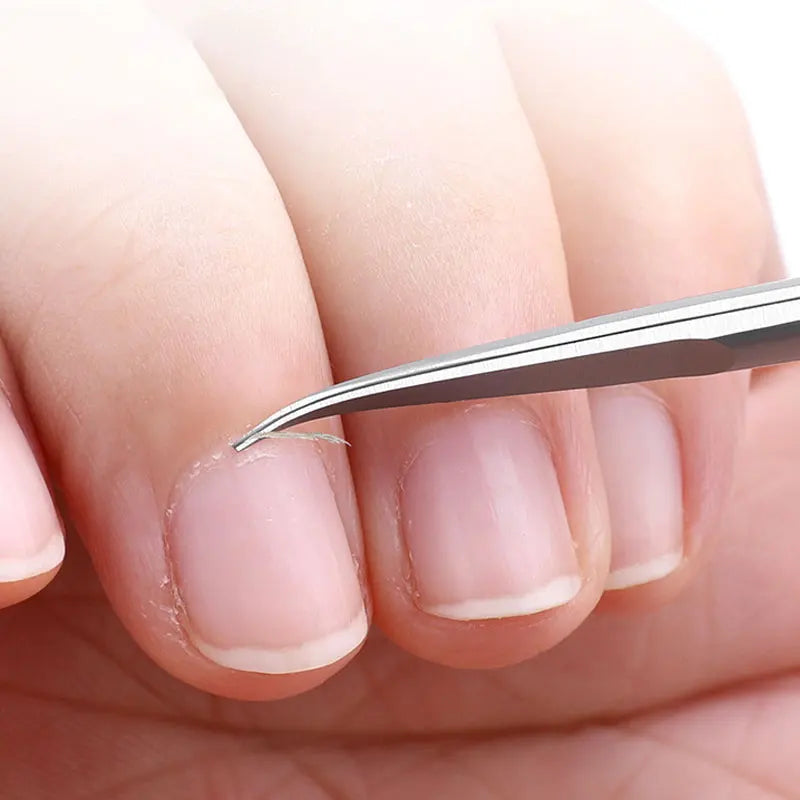 Stainless Steel Curved Tip Cuticle Scissors Dead Skin Remover Nail Art Cuticule Cutter Profession Manicure Tools Eyebrow Tools