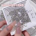 Sparkling Mini Diamond Nail Rhinestones Decorations 3D Luxury Crystal Zircon Nail Art Charms Jewelry 30pc Nail Design Supply DIY