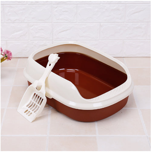 Semi Enclosed Cat Sized Thickened Splash Proof Toilet