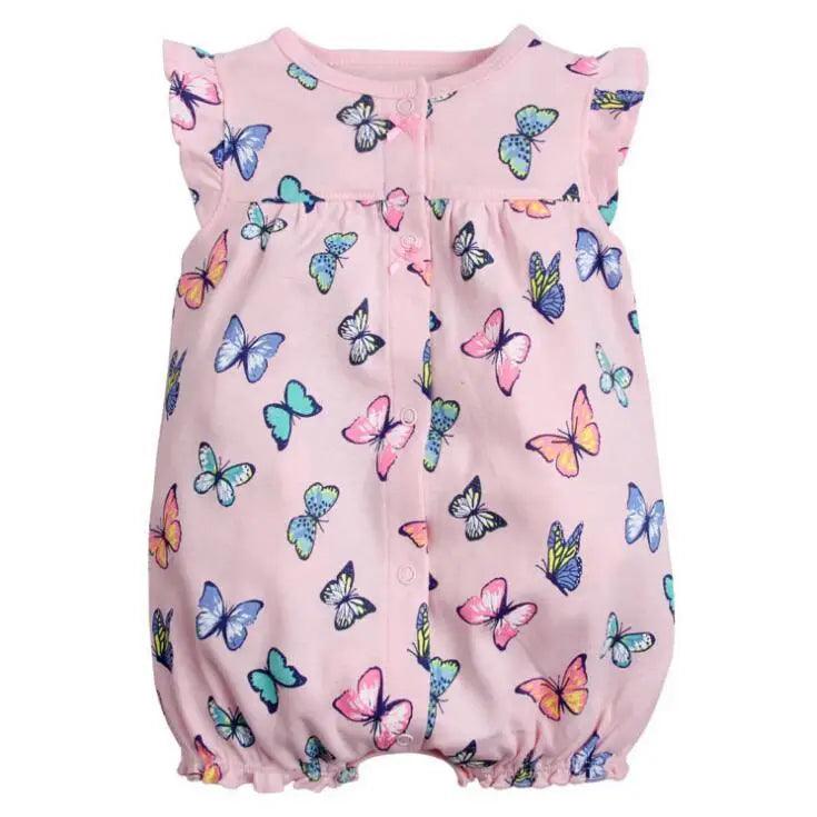 Baby Girl Clothes One-Piece Jumpsuits Baby Clothing Cotton Short Romper Infant Girl Clothes