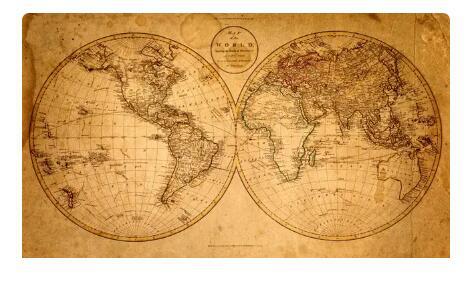 Canvas Earth Painting Living Room Poster Decoration