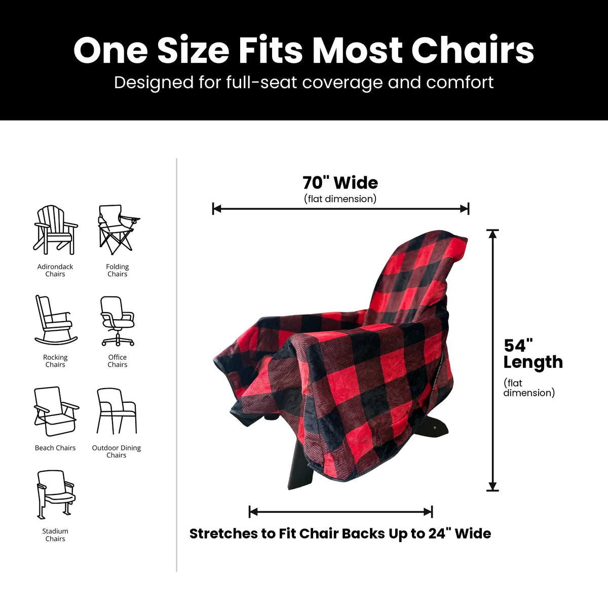 The Chair Blanket Deluxe