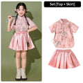 Chinese Style Design Childrens Outfit Set