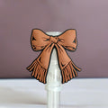 Cowgirl Bows Straw Topper