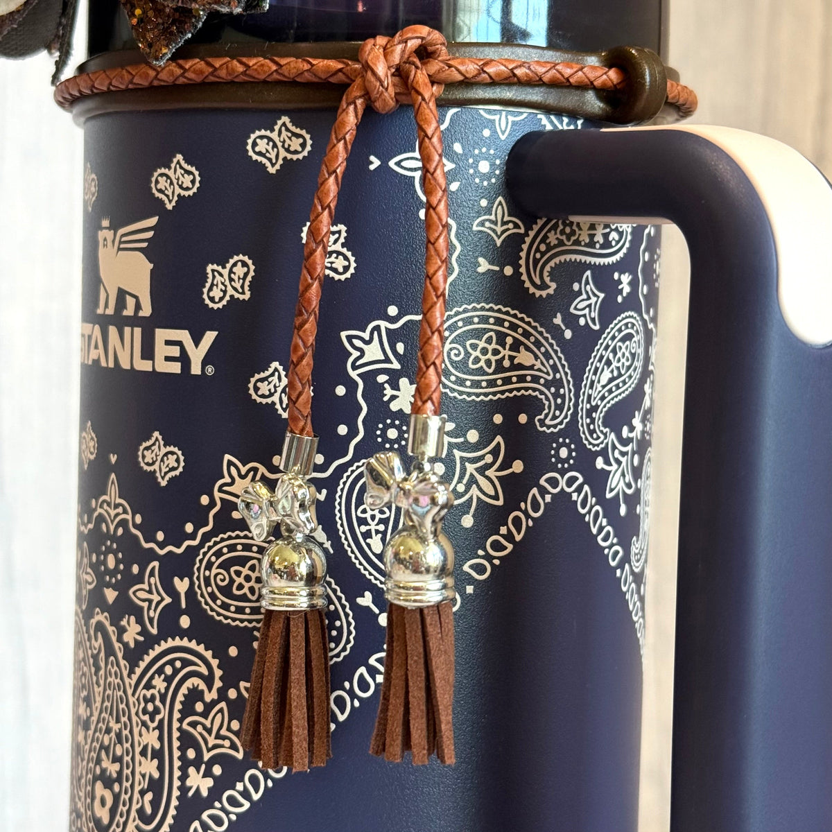 Lariat Luxe - Leather Tumbler Collar *Limited Edition*