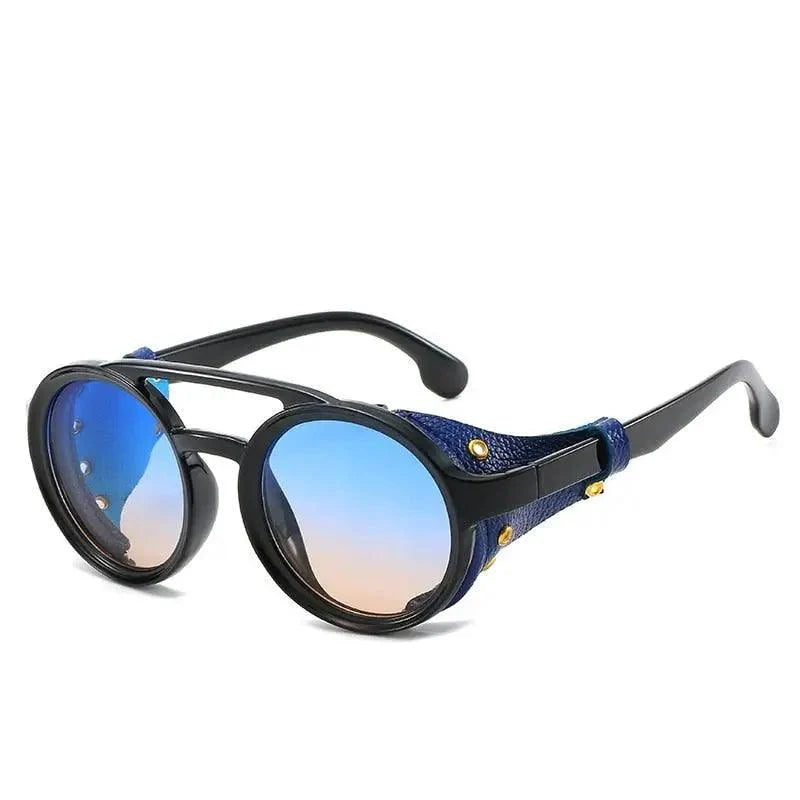New Retro Sunglasses Unique Design Round Frame Vintage Style Sunglasses UV400 For Men