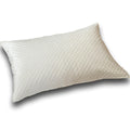 DaDa Bedding Dreamy Soft Velvet Ivory White Velour Quilted King Pillow Sham,  20” x 36” (JHW861)
