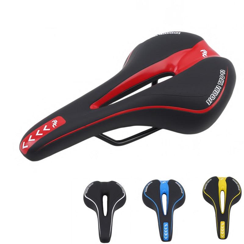 Soft Bicycle Saddle Cushion Bicycle Hollow Saddle Cycling Road Mountain Bike Seat Made Of Comfortable Memory Foam Bicycle Seat With Ergonomic Zone Concept For Men
