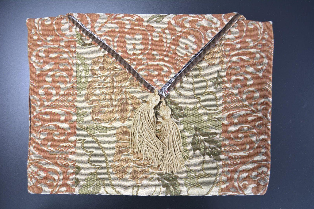 DaDa Bedding Floral Nature Garden Beige Orange Spices Tapestry Table Runner (10072)