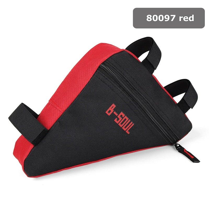 Waterproof Bicycle Bag Bike Triangle Bag For Bicycle Front Frame Bag Bike Bag Cycling Top Tube Bag Bicycle Bottle Bag Bike Storage Frame Bag Bicycle Front Tube Triangle Water Resistant Cycling Pack Strap On Pouch Bike Accessories Tool Accessible